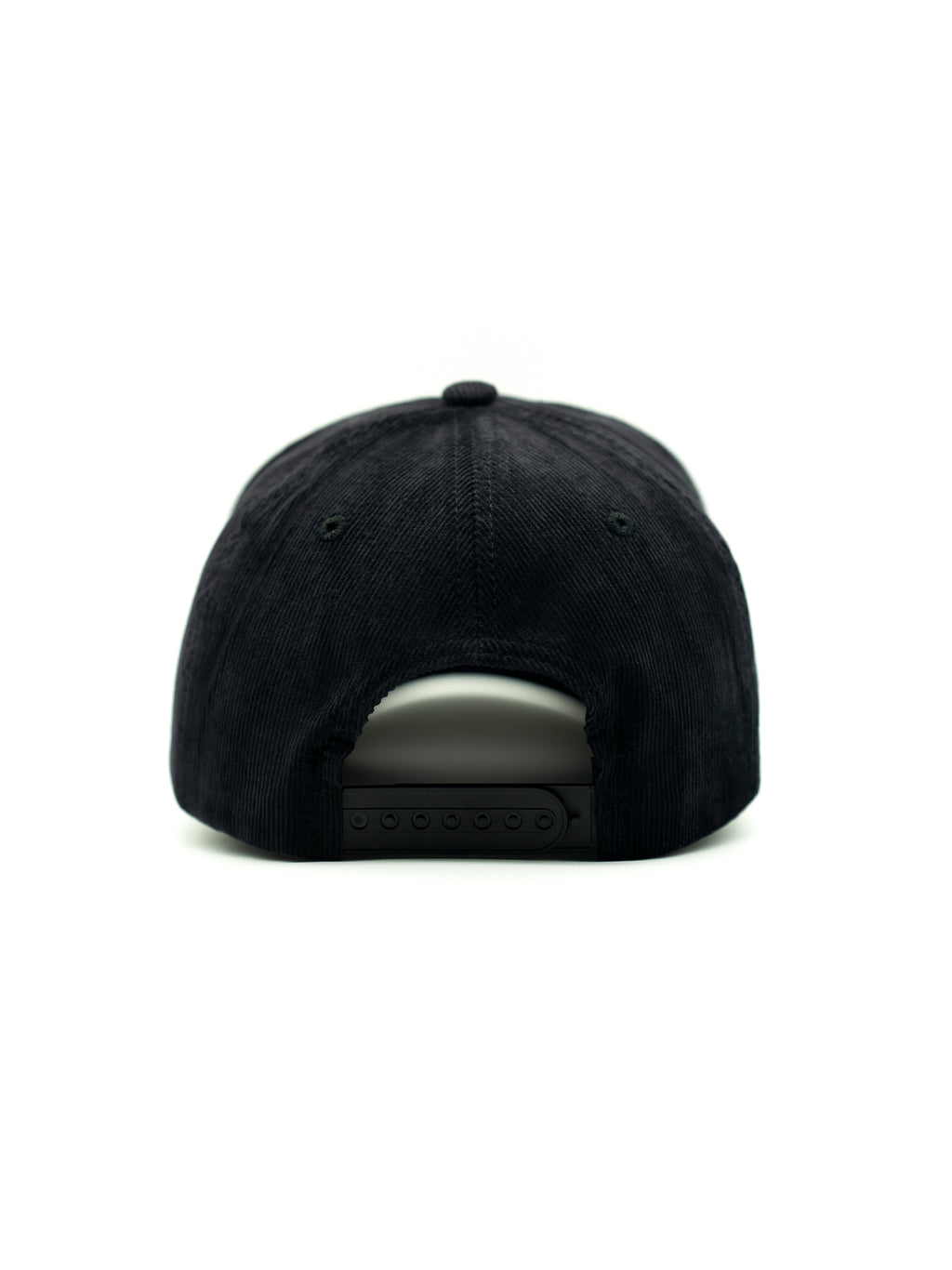 Black Corduroy Baseball Cap