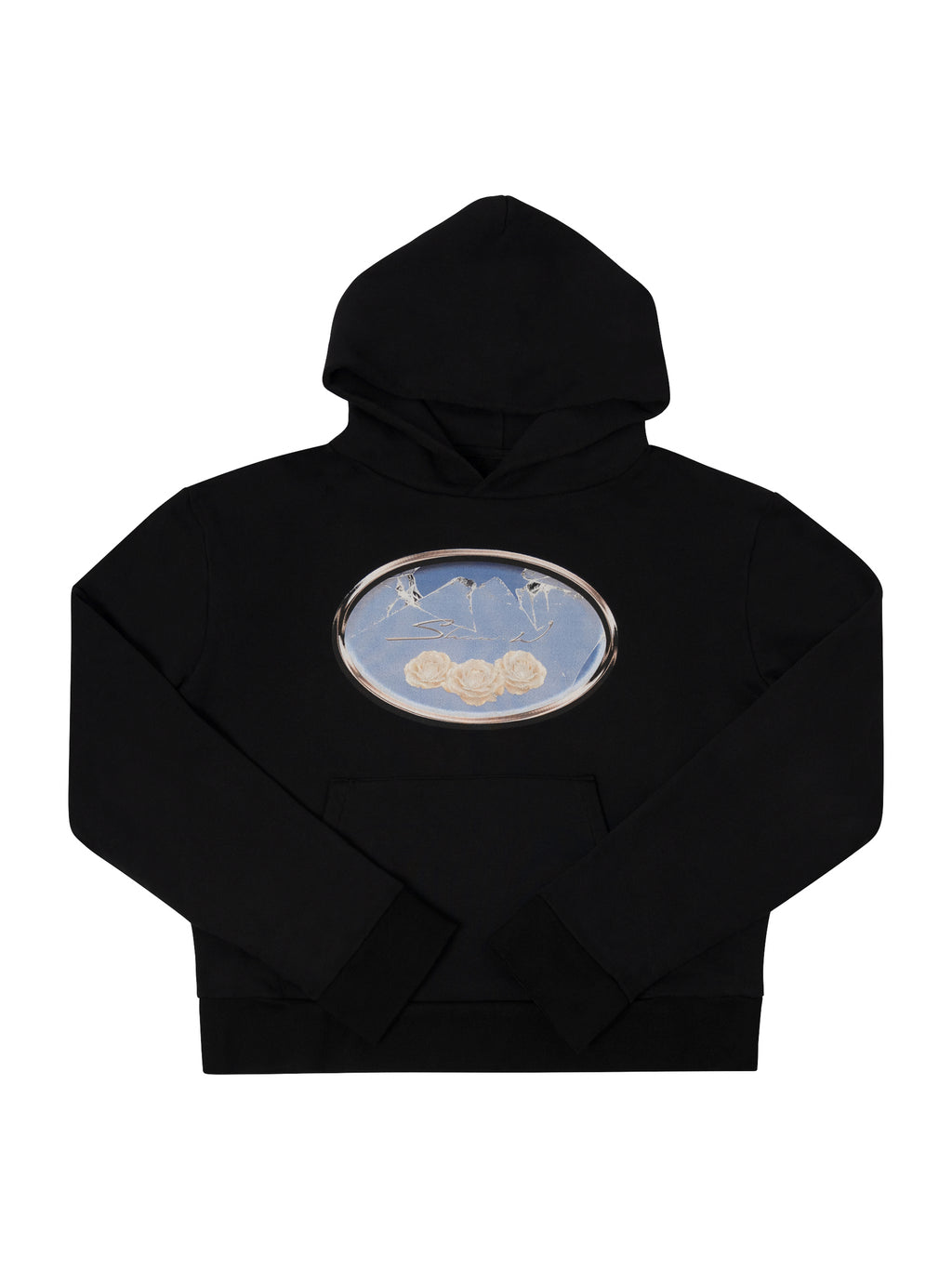 Black Broken Glass Sweatshirt