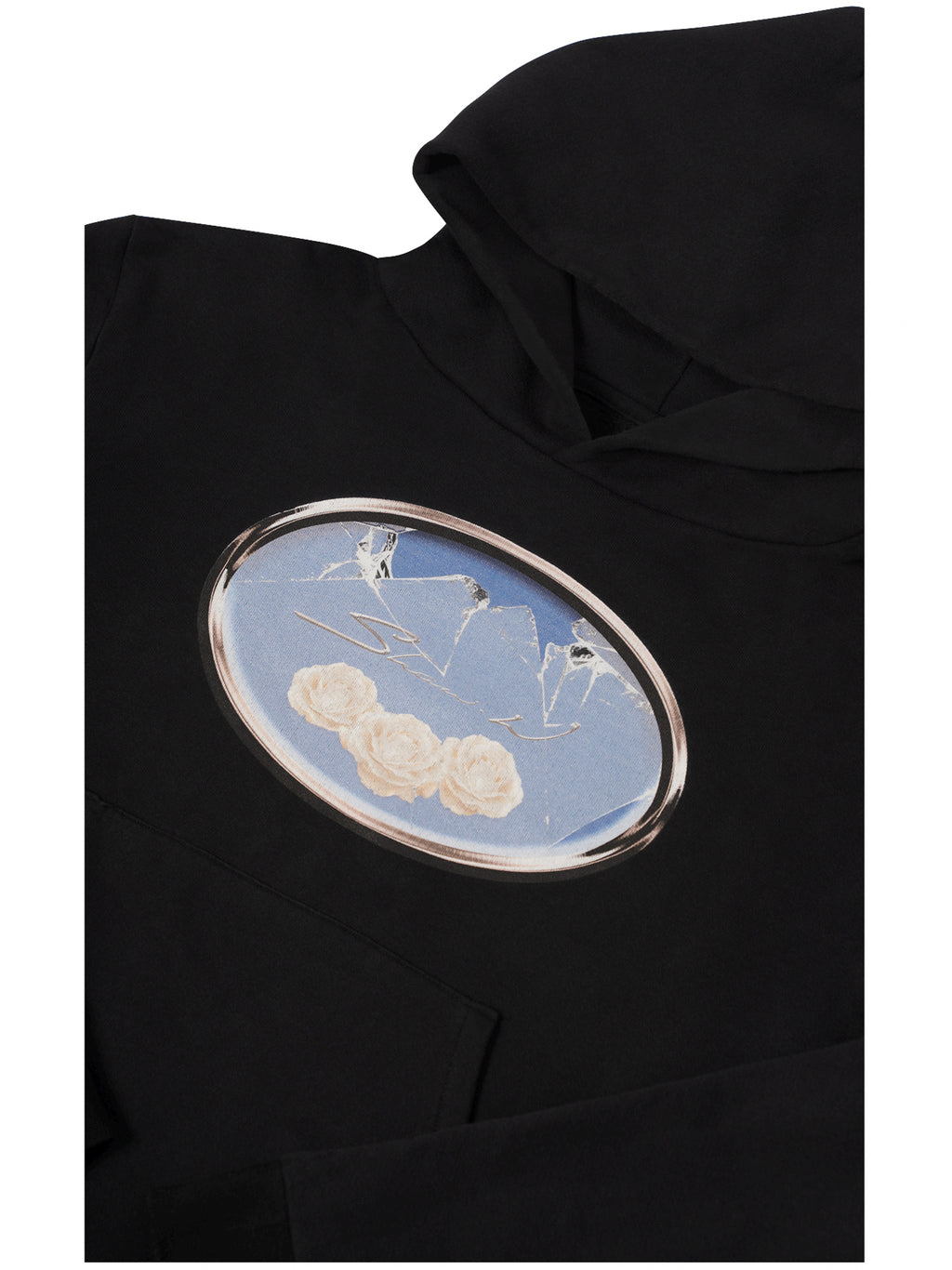 Black Broken Glass Sweatshirt