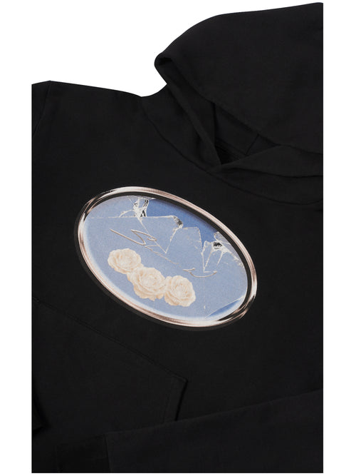 Black Broken Glass Sweatshirt