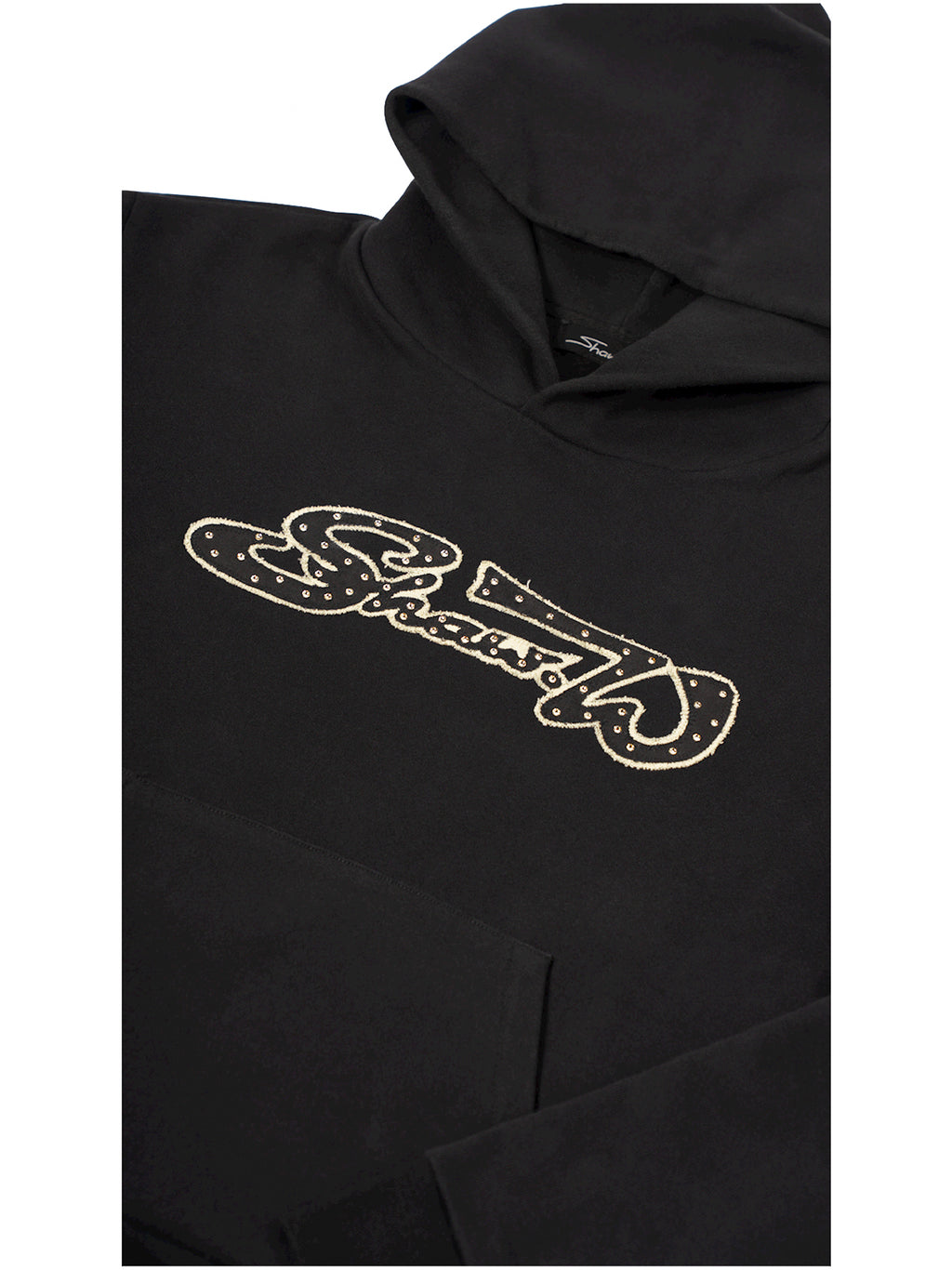 Black Varsity Patch Sweatshirt